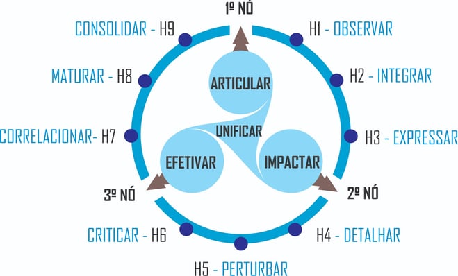 diagrama da metodologia KAOS para gestão da complexidade