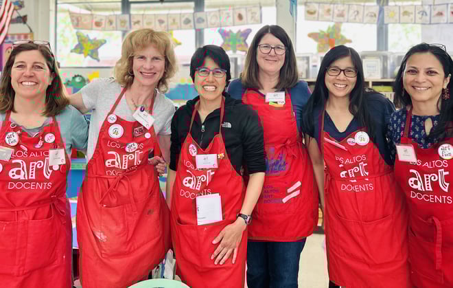 docents in the classroom