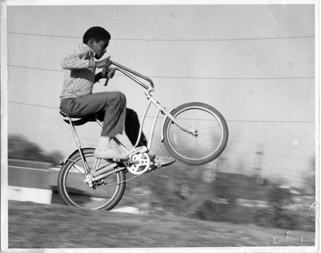 Wheelie, by Kumar McMillan, flickr, CC BY-SA 2.0