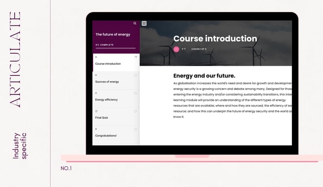 The future of Energy learning course front cover