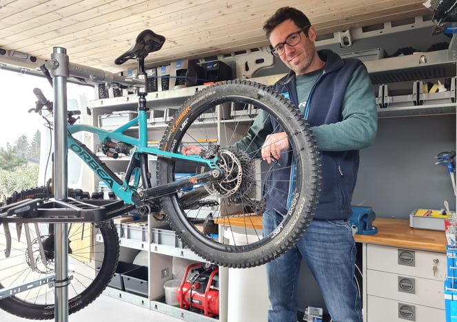 Nussschrauber Fahrrad Service Mobil Vöcklabruck