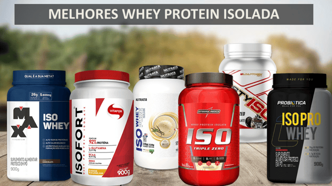 Melhor whey protein isolada