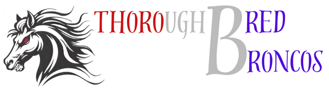 Thoroughbred Broncos logo