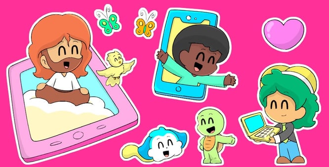 Ebooks com história infantil cristã na Amazon