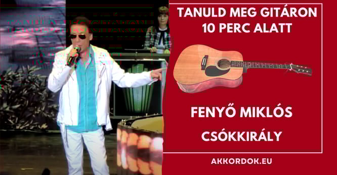 Gitár Akkordok: Fenyő Miklós - Csókkirály