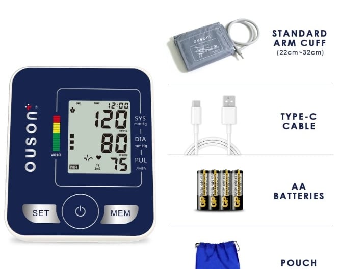 OUSON Blood Pressure Machine