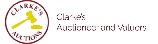 Clarke's Auctions logo