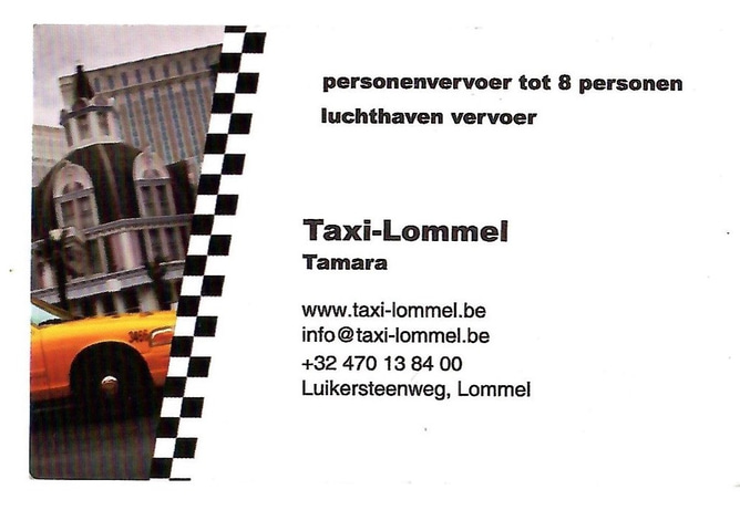 Taxi Lommel logo