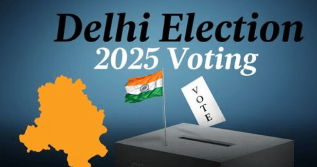 Delhi elections 2025 voting time
