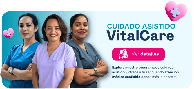 Equipo de profesionales en enfermería de Cuidado Asistido VitalCare en Veraguas, Panamá.