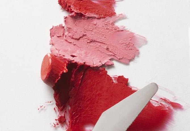 lipstick texture mixing