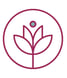 Pink lotus icon