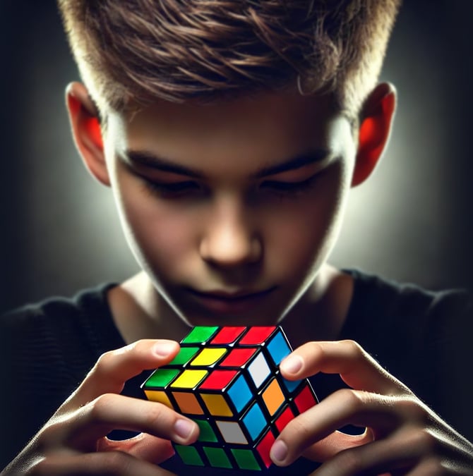 Speedcuber boy