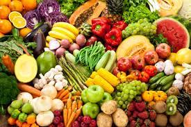 Lots of Fruit and Vegetables on a table