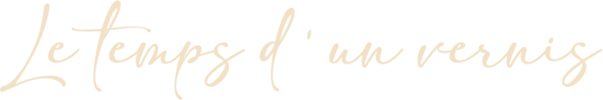 Le temps d'un vernis logo