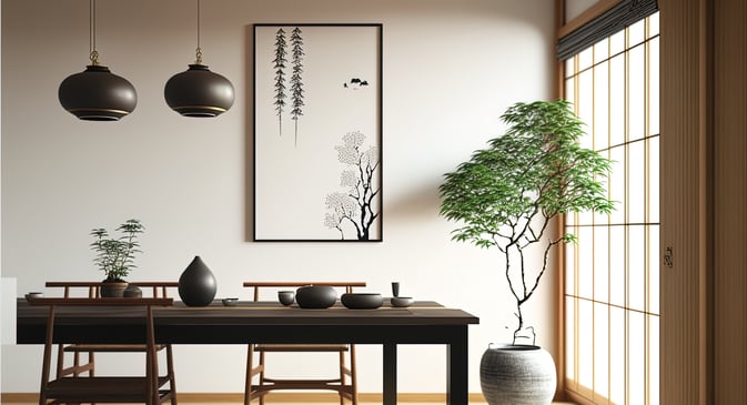 Wabi Sabi Paper Mache Interior Desin
