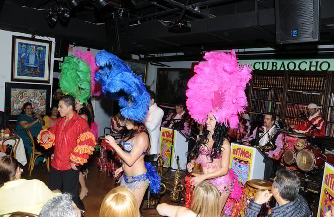 Take a trip back in time and experience what it was like to be inside an authentic 1940s Cuban  Show