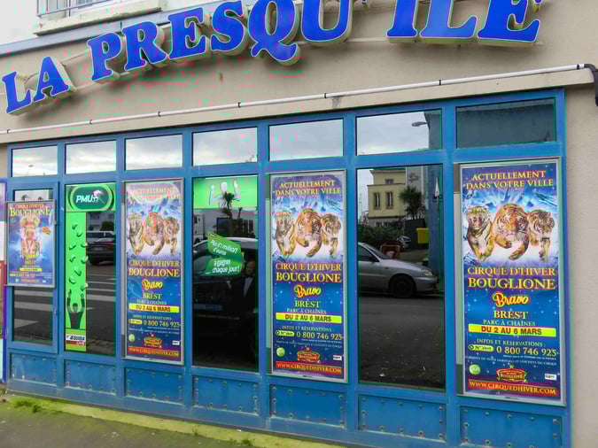 affichage Bouglione à Brest en 2016