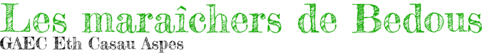 Les maraîchers de Bedous logo