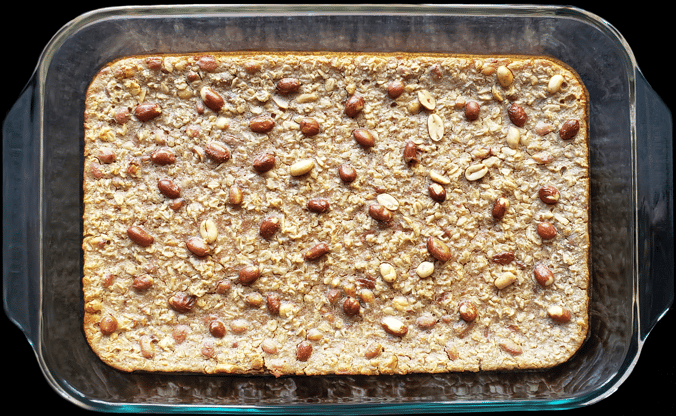 Honey Peanut Butter Bake