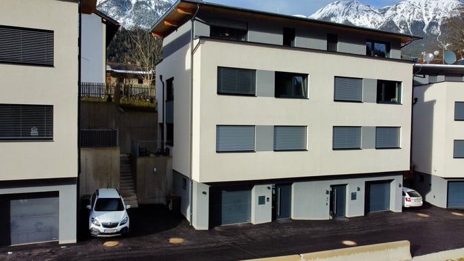 Außenansicht Apartment 183 mit Parkplatz