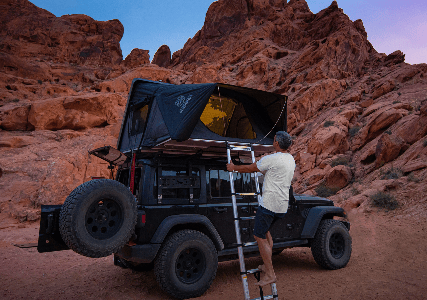 Ikamper skycamp xcover mini rooftop tents in san antonio Texas