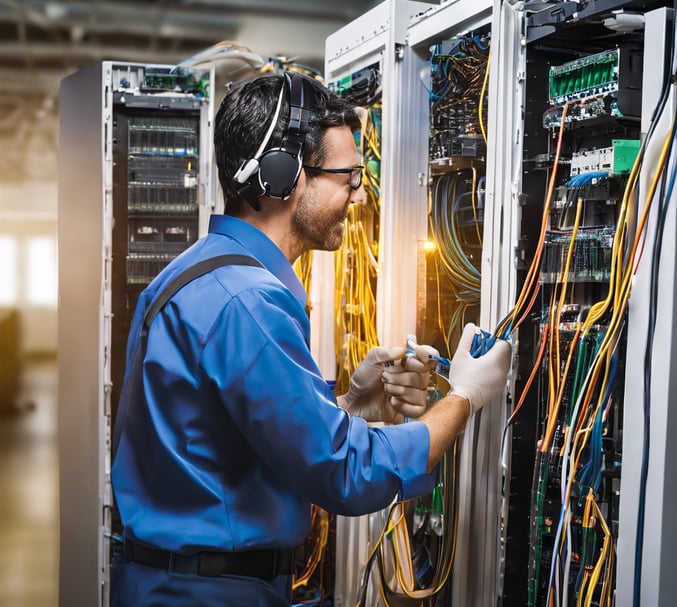 person using MacBook Pro