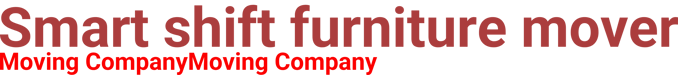 Smart shift furniture mover logo