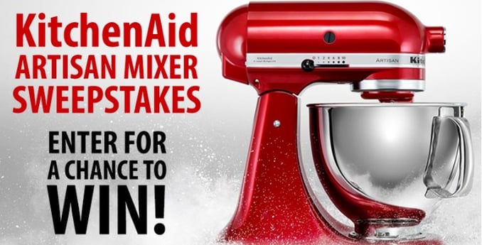 kitchenware sweepstakes