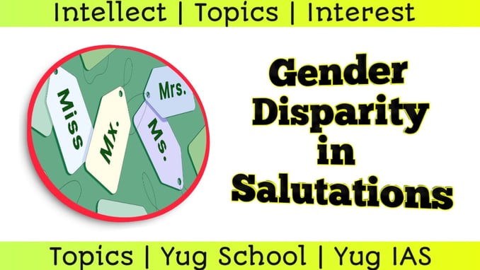Gender Disparity in Salutations