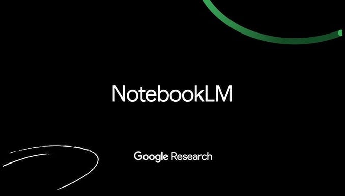 a black and white photo of a notepad with the words notepad on it