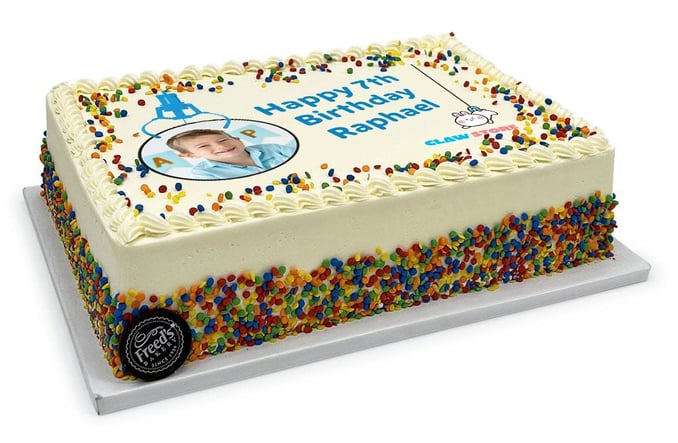 Custom Cake for a claw store party
