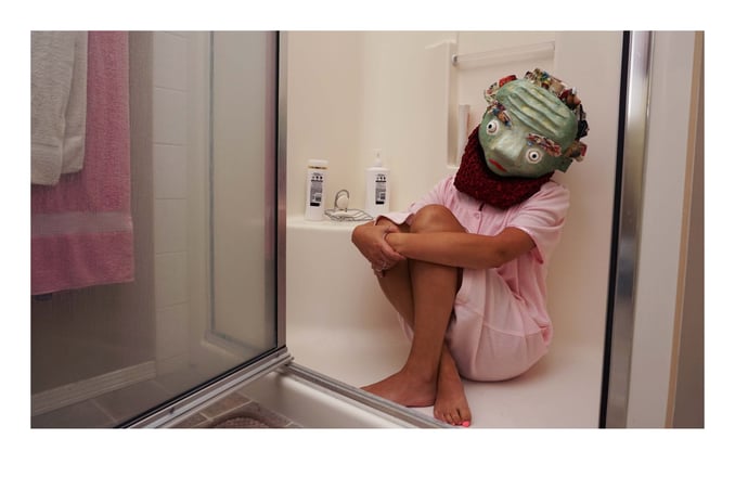 Jennifer Mae Wood, Armour: Cream, Inkjet prints on photo paper; 16x24, 2022