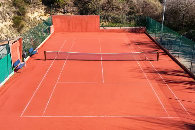 Terrain de tennis en gazon synthétique Valensole