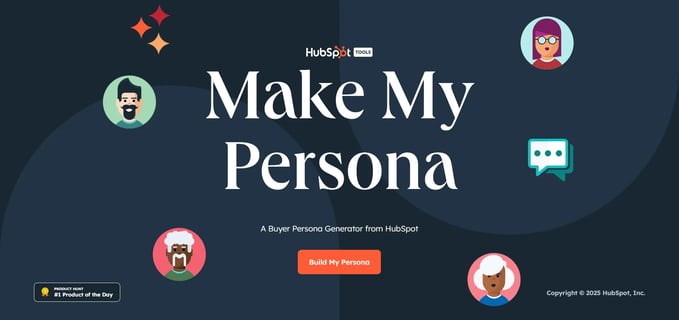 HubSpot's Make My Persona tool
