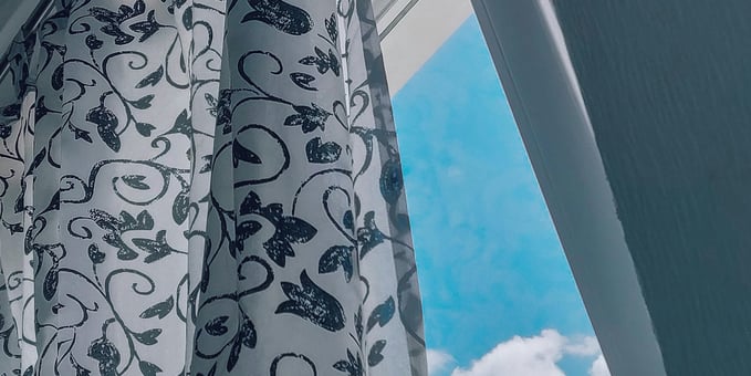 Printed curtains