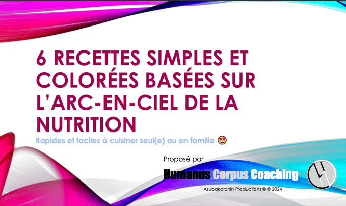 6 recettes arc en ciel