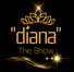 a crown of diamonds represents "diana the show" logo