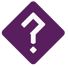 A question mark - Contact SquareKey Studio to ask any questions on logo, brand or website design