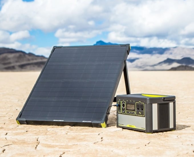 Goal Zero portable solar power generators san antonio Texas