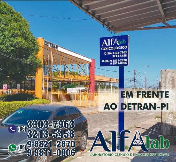 ALFALAB TOXICOLÓGICO DETRAN PI