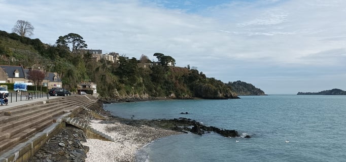 High tide in the Bay of Cancale