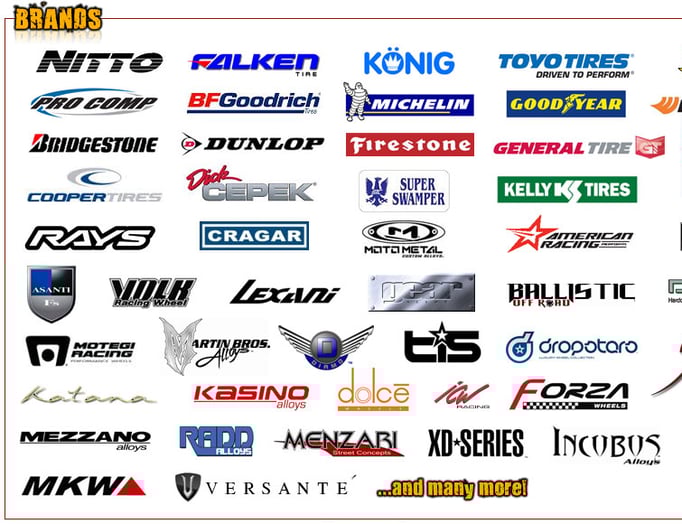 Top brand tires from Emark