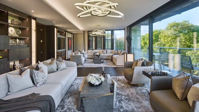 Sculptural object created by Lumai Studio for curated private interior in London
