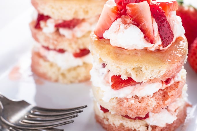 Strawberry Shortcake Parfaits