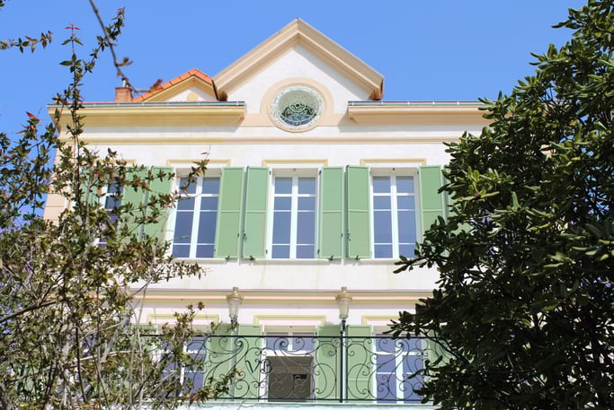 Façade villa Belle Époque
