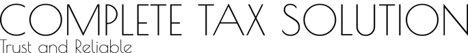 COMPLETE TAX SOLUTION logo