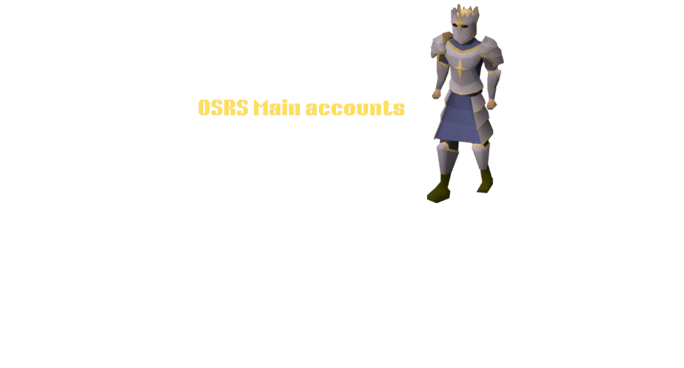 OSRS Main accounts