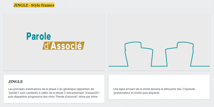style frames d'un générique pour Corum Epargne