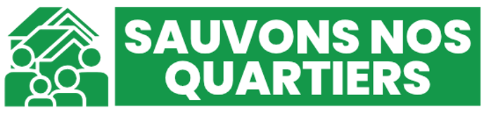 Sauvons nos quartiers logo